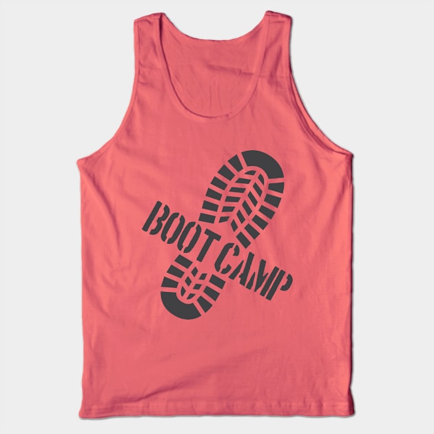 Boot Camp Graduation Gift Tank Top by Xeire